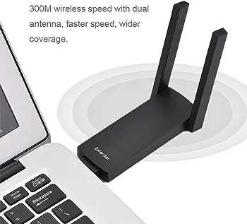 أحدث وأصغرمقوي ولاقط وموزع لشبكةWiFi(رابتر)لتقويه+تسريع بث الشبكات البعيدة بدون اسلاك يعمل بأي منفذUSB