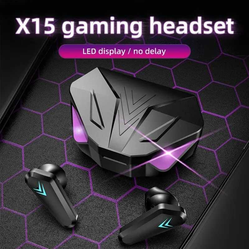 سماعة بلوتوث X15 TWS مع خازن طوارئ