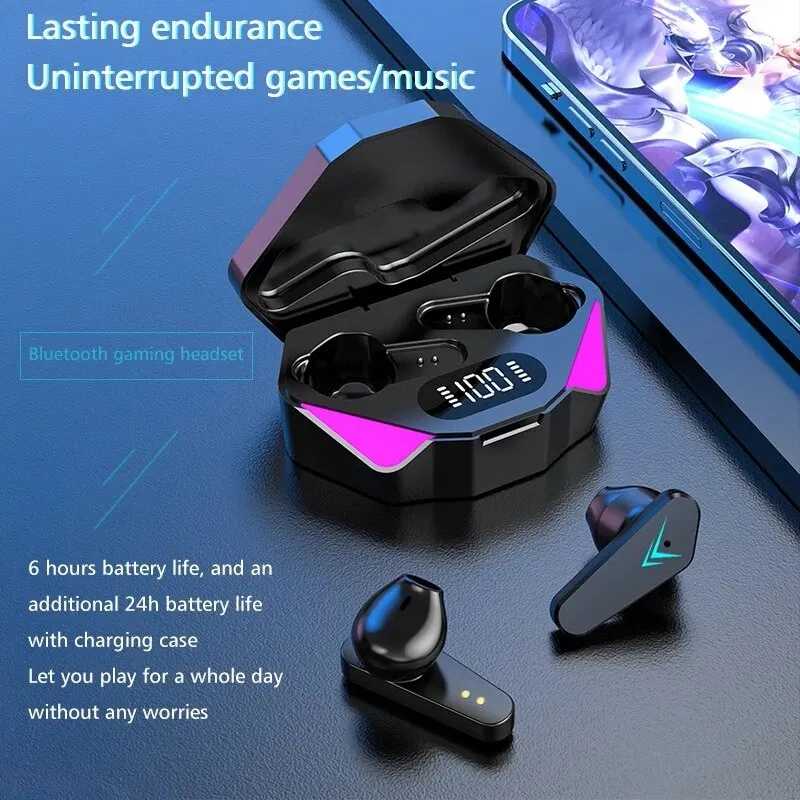 سماعة بلوتوث X15 TWS مع خازن طوارئ