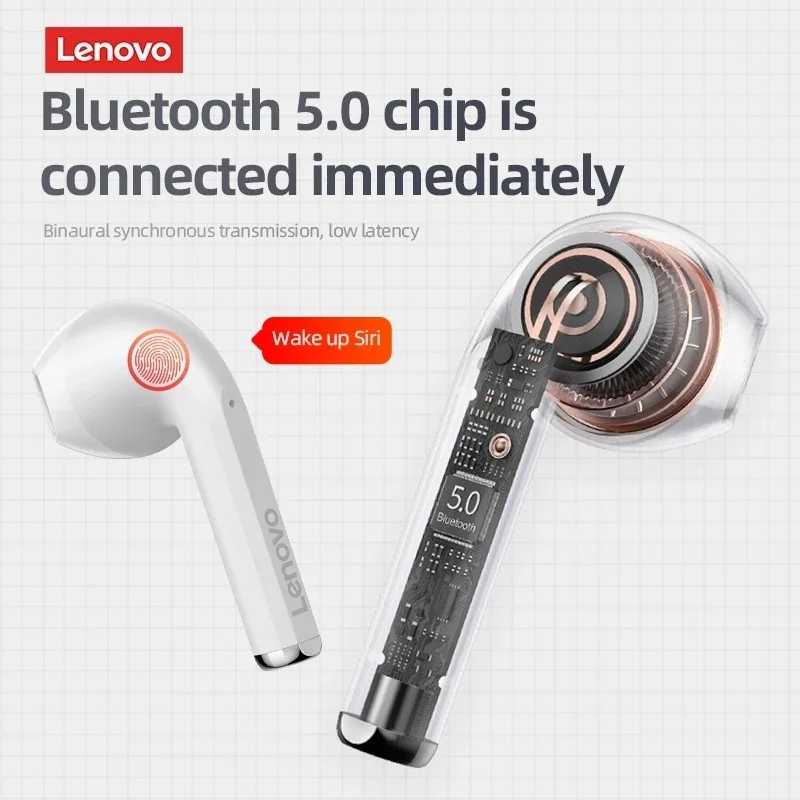 *#عرض من الشركة العالمية Lenovo سماعات لينوفو اللاسلكية بلوتوث Lenovo LP2 عالية الجودة ومقاومة للماء🎧😌🎼❤️*