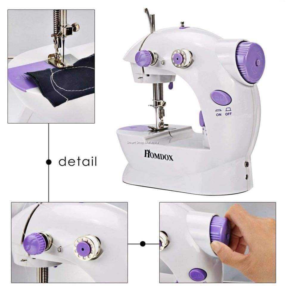 ماكينة خياطة 4 × 1 MINI SEWING MACHINE